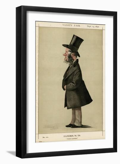 Viscount Enfield, Vanity Fair-Adriano Cecioni-Framed Art Print