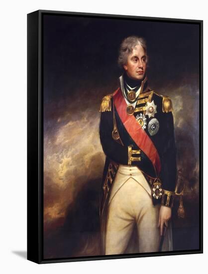 Viscount Horatio Nelson, 1801-William Beechey-Framed Stretched Canvas