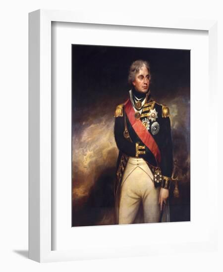 Viscount Horatio Nelson, 1801-William Beechey-Framed Giclee Print