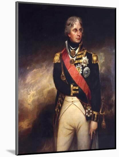 Viscount Horatio Nelson, 1801-William Beechey-Mounted Giclee Print