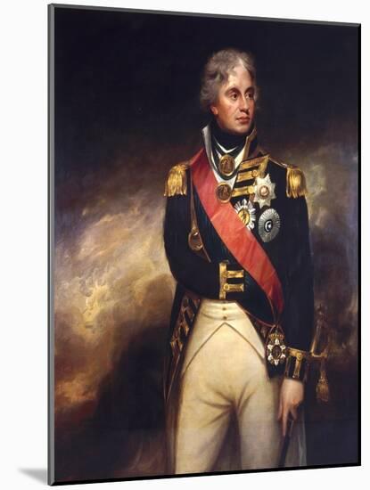 Viscount Horatio Nelson, 1801-William Beechey-Mounted Giclee Print