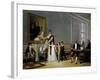 Viscount of Santerem and His Family, Painting by Domingos Antonio De Sequeira (1768-1837)-null-Framed Giclee Print