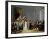 Viscount of Santerem and His Family, Painting by Domingos Antonio De Sequeira (1768-1837)-null-Framed Giclee Print