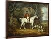 Viscount Rowland Hill on His Grey Hunter with the Shropshire Hunt-Richard Jones-Framed Premium Giclee Print