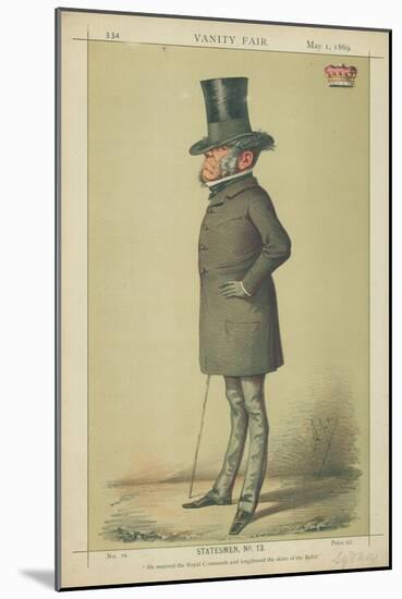 Viscount Sydney, He Received the Royal Commands and Lengthened the Skirts of the Ballet, 1 May…-Carlo Pellegrini-Mounted Giclee Print