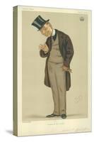 Viscount Torrington, a Man of the World, 15 April 1876, Vanity Fair Cartoon-Sir Leslie Ward-Stretched Canvas