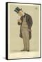 Viscount Torrington, a Man of the World, 15 April 1876, Vanity Fair Cartoon-Sir Leslie Ward-Framed Stretched Canvas