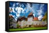 Viscri Fortified Church-igabriela-Framed Stretched Canvas