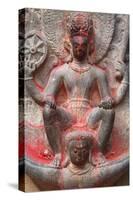 Vishnu and Garuda Statue at Changu Narayan Temple-Ian Trower-Stretched Canvas