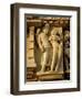 Vishnu and Lakshami, Sculptures on the Parshvinath Temple, Jain Group, Madhya Pradesh State, India-Richard Ashworth-Framed Photographic Print