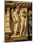 Vishnu and Lakshami, Sculptures on the Parshvinath Temple, Jain Group, Madhya Pradesh State, India-Richard Ashworth-Mounted Photographic Print