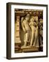 Vishnu and Lakshami, Sculptures on the Parshvinath Temple, Jain Group, Madhya Pradesh State, India-Richard Ashworth-Framed Photographic Print