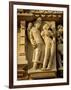 Vishnu and Lakshami, Sculptures on the Parshvinath Temple, Jain Group, Madhya Pradesh State, India-Richard Ashworth-Framed Photographic Print