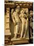 Vishnu and Lakshami, Sculptures on the Parshvinath Temple, Jain Group, Madhya Pradesh State, India-Richard Ashworth-Mounted Photographic Print