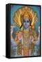 Vishnu and Nagas-null-Framed Stretched Canvas