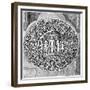 Vishnu Guarded by a Snake, 1895-C Goutzwiller-Framed Giclee Print