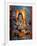 Vishnu Hindu God Mural, India-Dee Ann Pederson-Framed Photographic Print