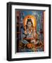 Vishnu Hindu God Mural, India-Dee Ann Pederson-Framed Premium Photographic Print