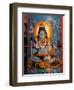 Vishnu Hindu God Mural, India-Dee Ann Pederson-Framed Photographic Print