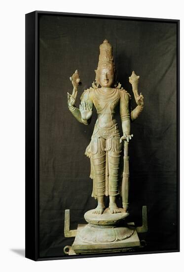 Vishnu, Late Chola-null-Framed Stretched Canvas