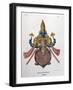 Vishnu, One of the Gods of the Hindu Trinity (Trimurt), 1828-null-Framed Giclee Print