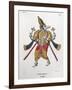 Vishnu, One of the Gods of the Hindu Trinity (Trimurt), 1828-null-Framed Giclee Print