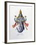 Vishnu, One of the Gods of the Hindu Trinity (Trimurt), C19th Century-A Geringer-Framed Giclee Print