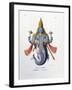 Vishnu, One of the Gods of the Hindu Trinity (Trimurt), C19th Century-A Geringer-Framed Giclee Print