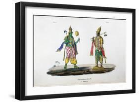 Vishnu One of the Gods of the Hindu Trinity (Trimurt), C19th Century-A Geringer-Framed Giclee Print