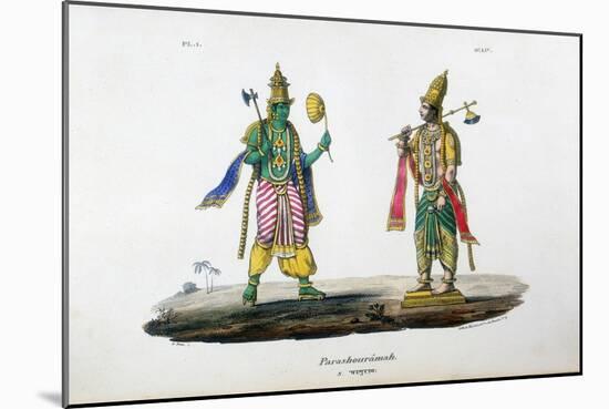 Vishnu One of the Gods of the Hindu Trinity (Trimurt), C19th Century-A Geringer-Mounted Giclee Print