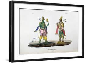 Vishnu One of the Gods of the Hindu Trinity (Trimurt), C19th Century-A Geringer-Framed Giclee Print