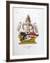 Vishnu, One of the Gods of the Hindu Trinity (Trimurt), C19th Century-A Geringer-Framed Giclee Print