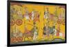 Vishnu Procession, C. 1755-null-Framed Giclee Print