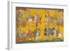 Vishnu Procession, C. 1755-null-Framed Giclee Print