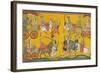 Vishnu Procession, C. 1755-null-Framed Giclee Print