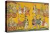 Vishnu Procession, C. 1755-null-Stretched Canvas