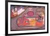 Vishnu Reclining on the Serpent Sesha, Attended by Lakshmi and Watched over by Siva and Parvati,…-null-Framed Giclee Print