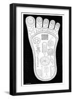 Vishnu's Foot, 19th Century-Science Photo Library-Framed Photographic Print