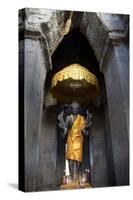 Vishnu Statue at Angkor Wat-Godong-Stretched Canvas