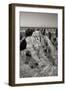 Vishnu Temple BW-Douglas Taylor-Framed Photographic Print