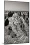 Vishnu Temple BW-Douglas Taylor-Mounted Photographic Print