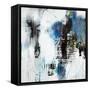 Visibility Zero Caution-Joshua Schicker-Framed Stretched Canvas