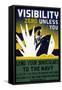 Visibility Zero Unless You Lend Your Binoculars to the Navy, 1942-null-Framed Stretched Canvas