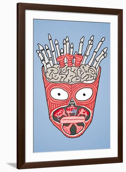 Visible Frylock Aqua Teen Hunger Force Television-null-Framed Art Print