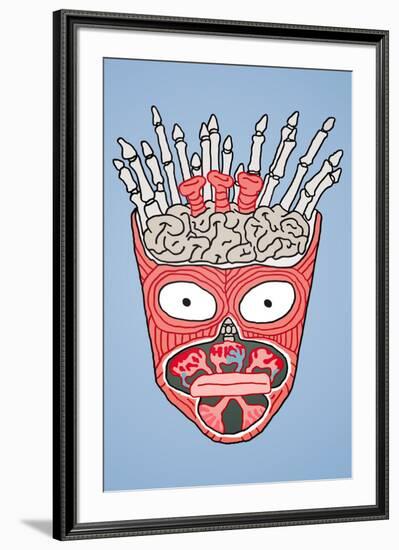 Visible Frylock Aqua Teen Hunger Force Television-null-Framed Art Print