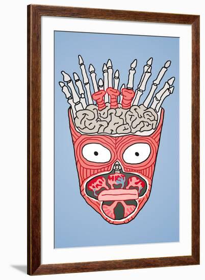 Visible Frylock Aqua Teen Hunger Force Television-null-Framed Art Print