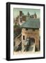 Visigoth Tower, Carcassonne, France-null-Framed Art Print