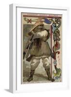 Visigoth Warrior Chieftain-null-Framed Giclee Print
