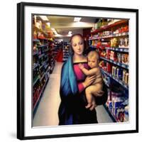 Vision at the Supermarket, 2007-Trygve Skogrand-Framed Giclee Print