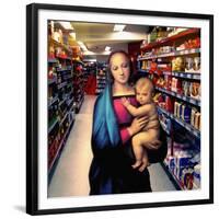 Vision at the Supermarket, 2007-Trygve Skogrand-Framed Giclee Print